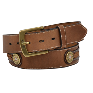 Rocky Mens Outdoor Shotgun Shell and Camo Belt
