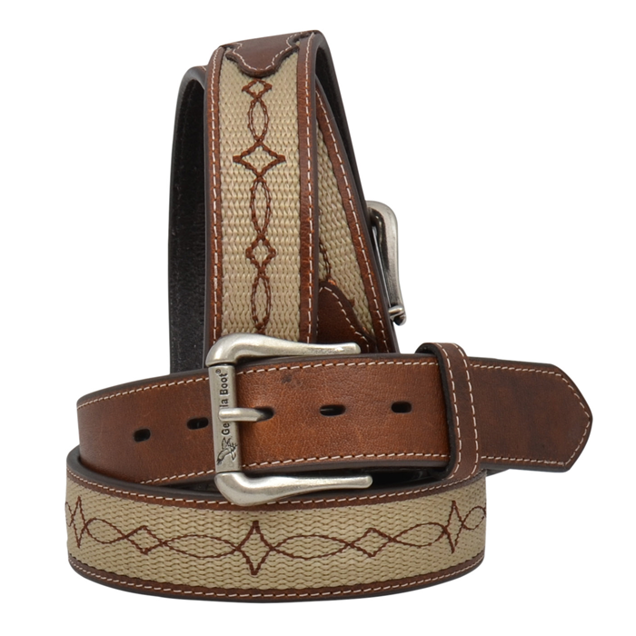 1 1/2" Brown Men's Work Belt GB192 3D Belt